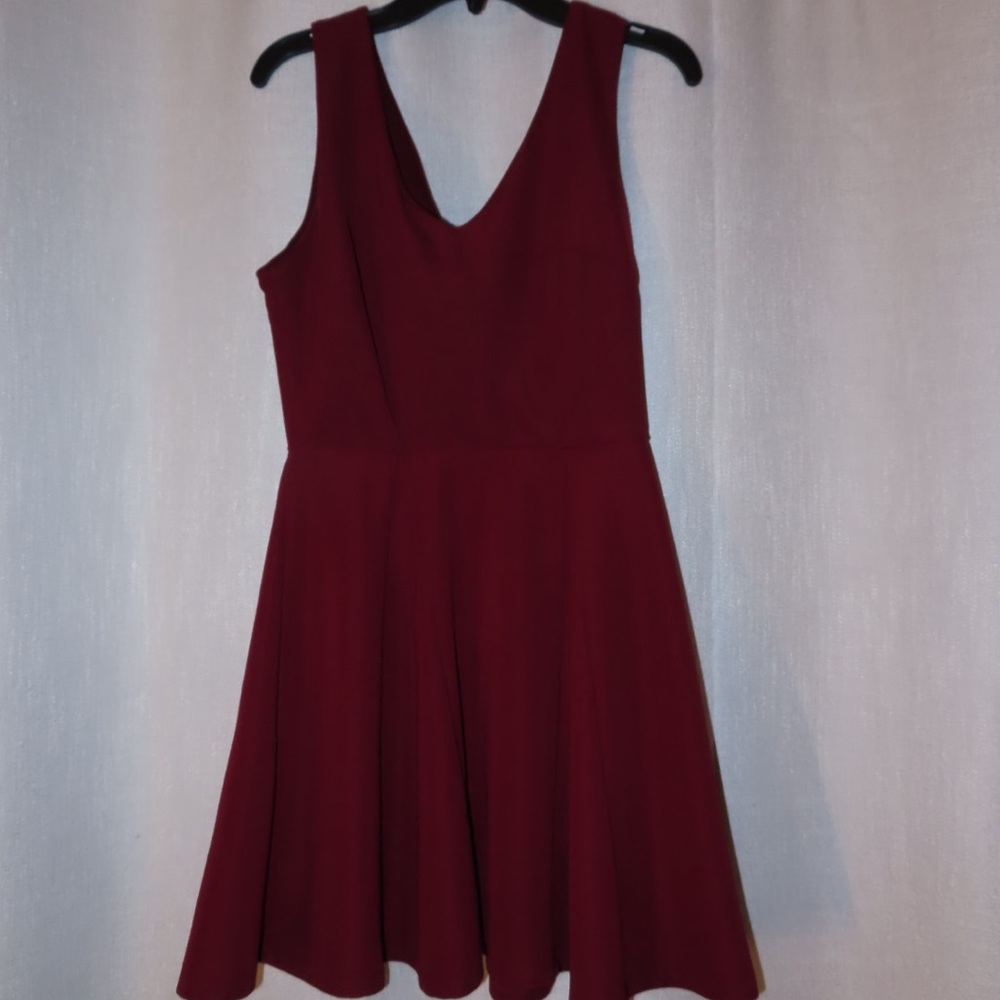Maroon Dress